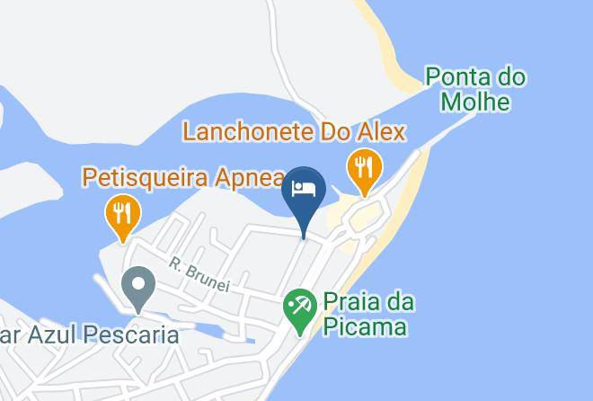 Balneario Barra Do Sul - Pousada Estrela Da Barra Maps
