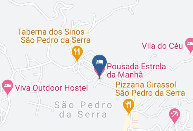 Nova Friburgo - Pousada Estrela Da Manha Maps