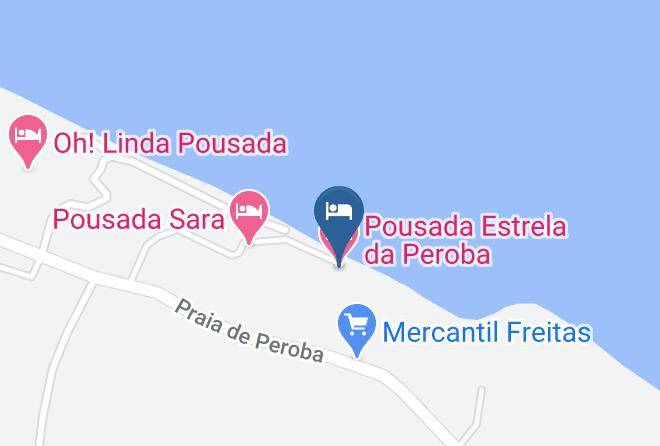 Icapui - Pousada Estrela Da Peroba Maps