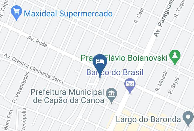 Capao Da Canoa - Pousada Estrela Do Mar Maps