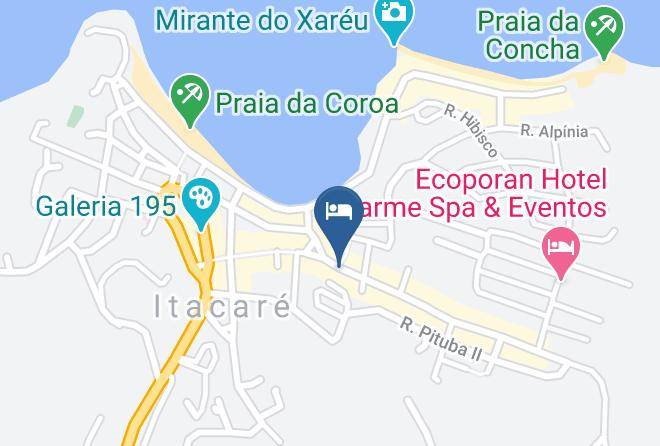 Itacare - Pousada Estrela Maps