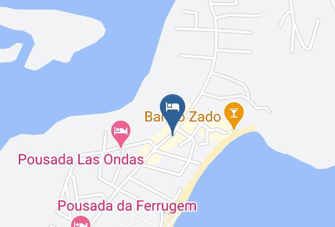 Garopaba - Pousada Estrela Mar Maps