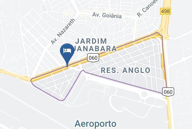 Goiania - Pousada Executive Express Maps