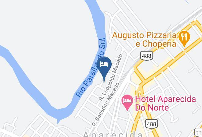 Aparecida - Pousada Familia Charleaux Maps