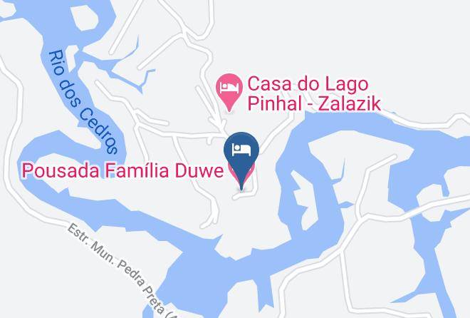 Rio Dos Cedros - Pousada Familia Duwe Maps