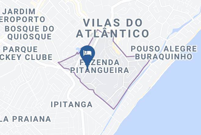 Lauro De Freitas - Pousada Familiar Maps