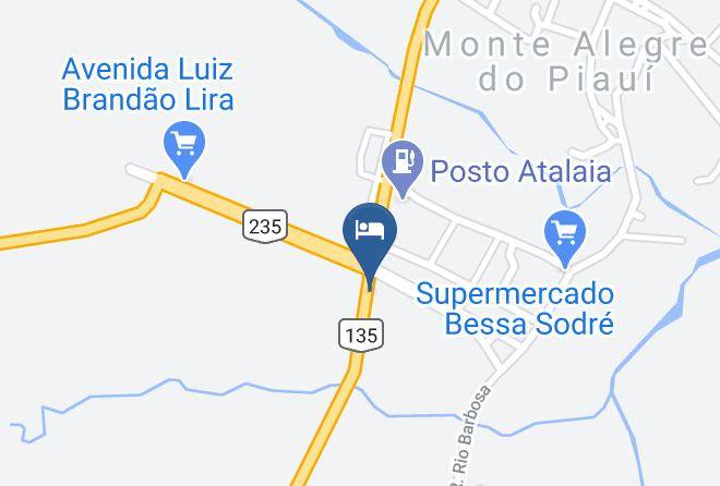 Monte Alegre Do Piaui - Pousada Familiar Maps