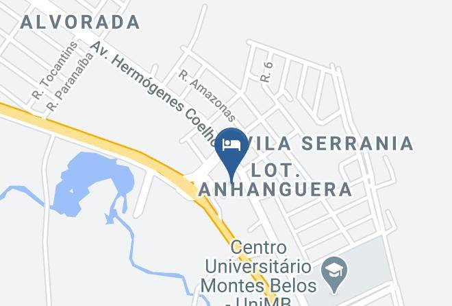 Sao Luis De Montes Belos - Hotel Farol Maps