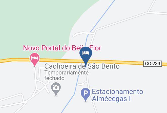 Alto Paraiso De Goias - Pousada Fazenda Sao Bento Maps