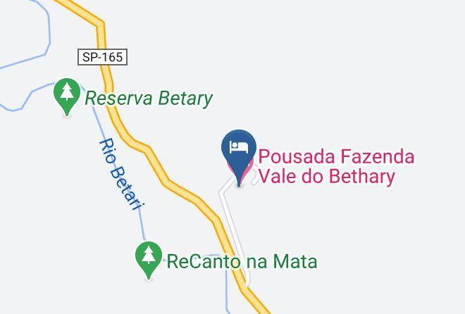 Iporanga - Pousada Fazenda Vale Do Bethary Maps