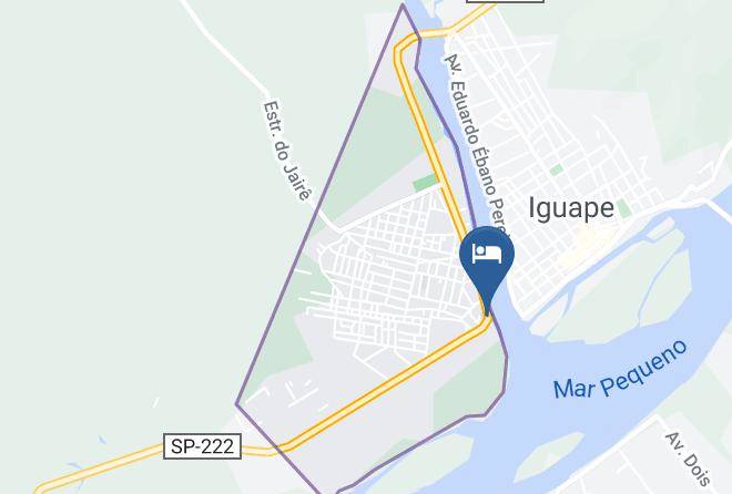 Iguape - Pousada Fazendinha Maps