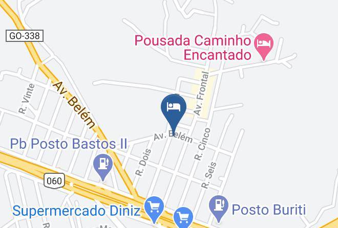 Abadiania - Pousada Fenix Maps