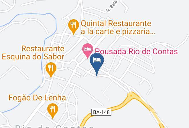 Rio Detas - Pousada Flamboyan Maps