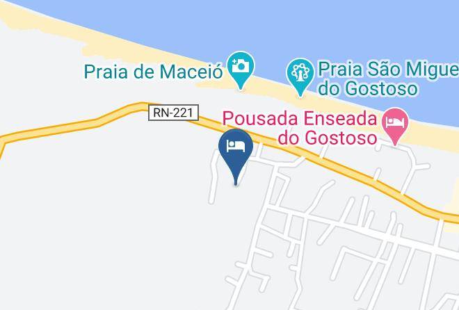 Sao Miguel Do Gostoso - Pousada Flanboyan Maps