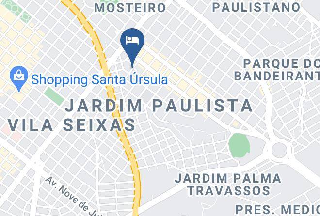 Ribeirao Preto - Pousada Flat E Residencia Vila Paulista Maps