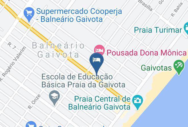 Balneario Gaivota - Pousada Flat Maresias Maps