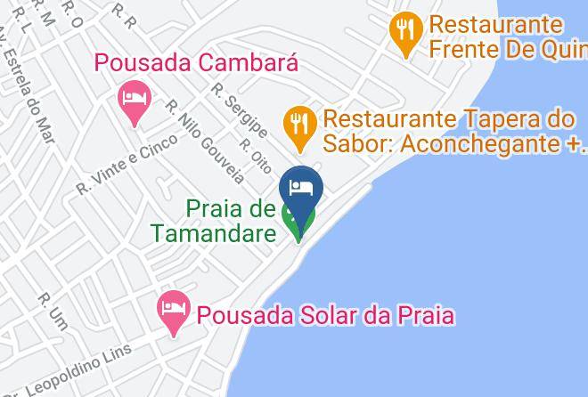 Tamandare - Pousada Flor Da Primavera Maps