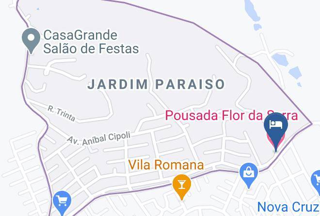Cruzeiro - Pousada Flor Da Serra Maps