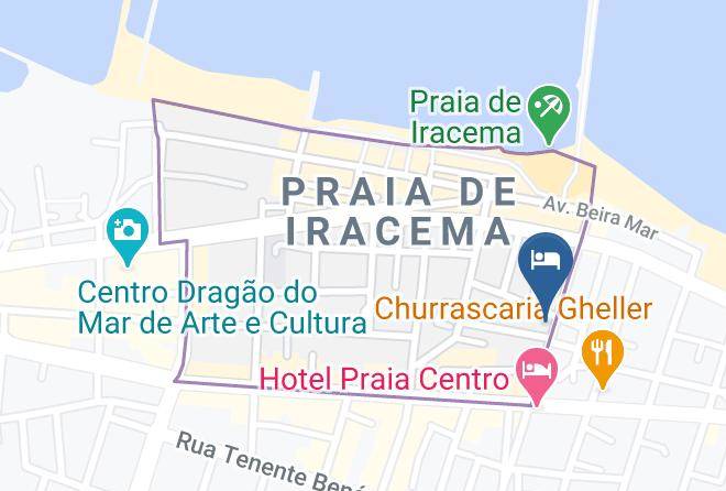 Fortaleza - Pousada Flor De Iracema Maps