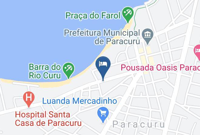 Paracuru - Pousada Flor De Maracuja Maps