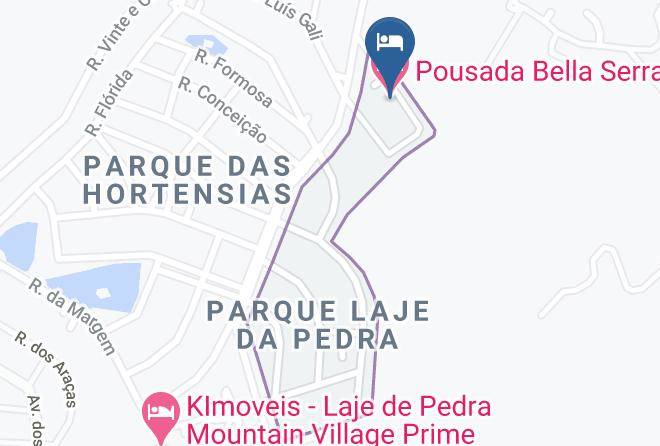 Canela - Pousada Bella Serra Maps