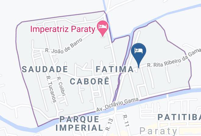 Parati - Pousada Flor De Paraty Maps