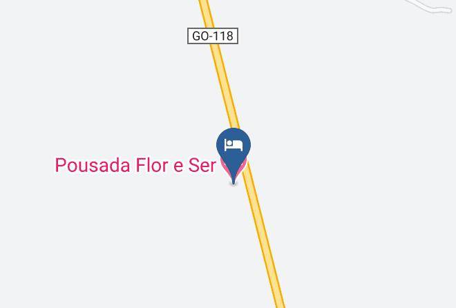 Alto Paraiso De Goias - Pousada Flor E Ser Maps