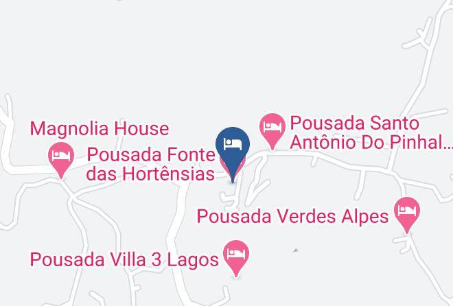 Santo Antonio Do Pinhal - Pousada Fonte Das Hortensias Maps