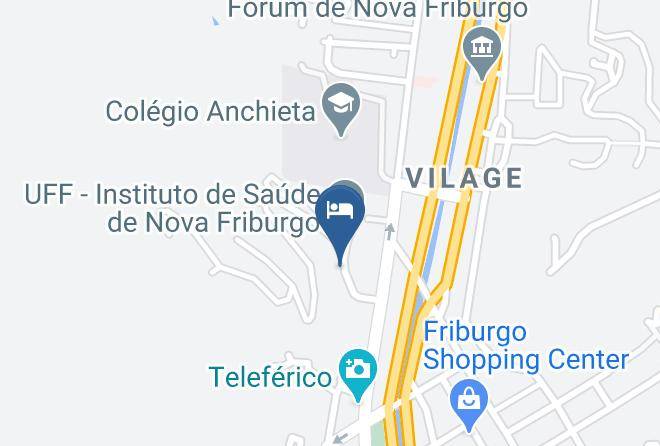 Nova Friburgo - Pousada Fonte Do Suspiro Maps