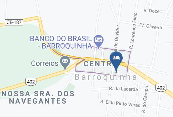 Barroquinha - Pousada Fontenele Maps