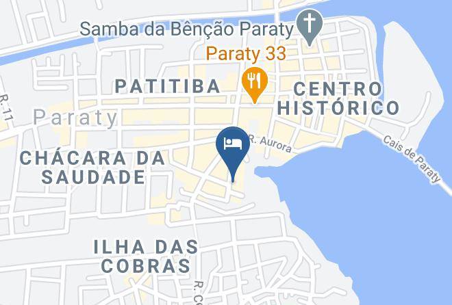 Parati - Pousada Fortaleza Maps
