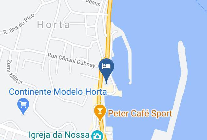 Horta - Pousada Forte Da Horta Maps