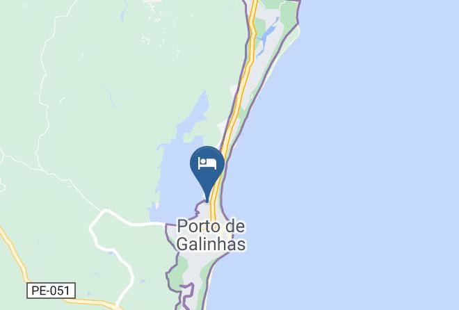 Ipojuca - Pousada Fragata Maps