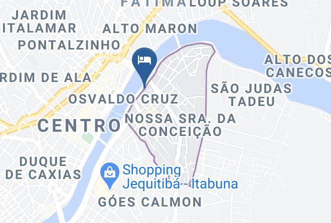 Itabuna - Pousada Franca Maps