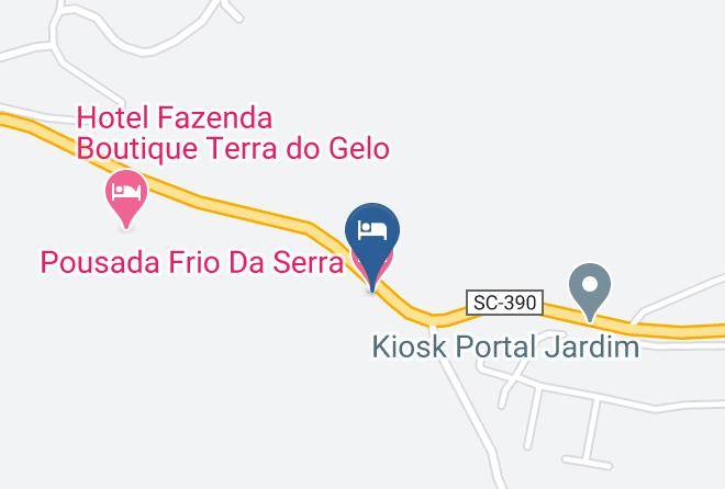 Bom Jardim Da Serra - Pousada Frio Da Serra Maps
