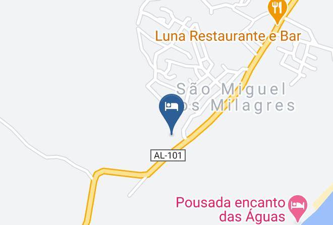 Sao Miguel Dos Milagres - Pousada Frutos Dos Milagres Maps