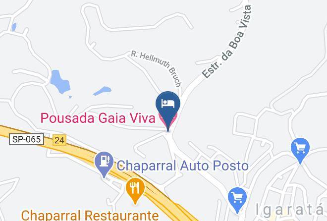 Igarata - Pousada Gaia Viva Maps