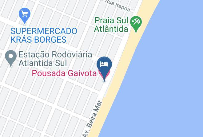 Osorio - Pousada Gaivota Maps