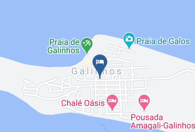 Galinhos - Pousada Galinhos Maps