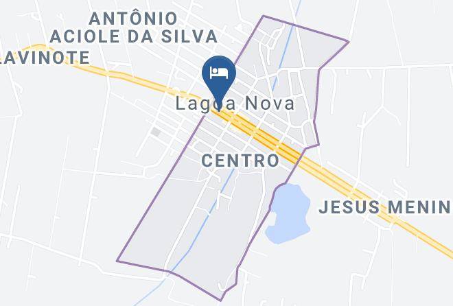 Lagoa Nova - Pousada Galvao Maps