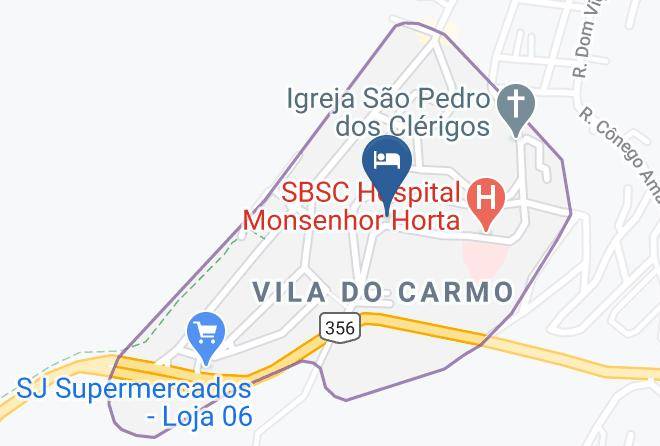 Mariana - Pousada Gamarano Maps