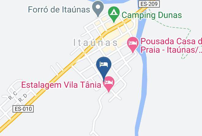 Conceicao Da Barra - Pousada Garca Real Maps