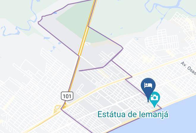 Praia Grande - Pousada Gato Ze Maps