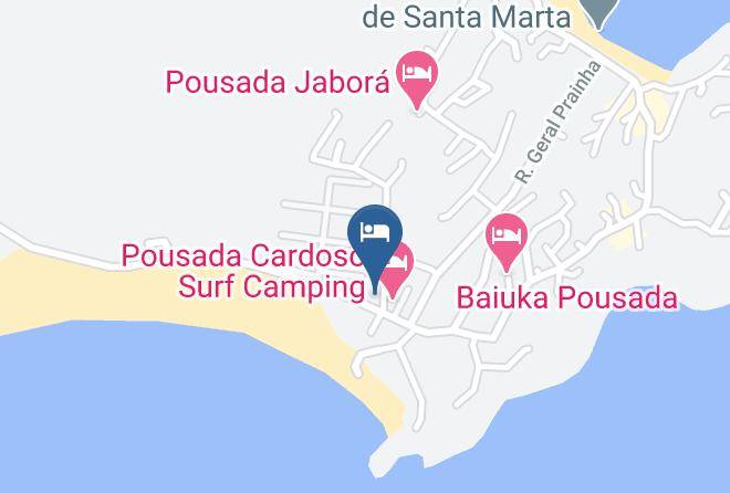 Laguna - Pousada Genoveva Maps