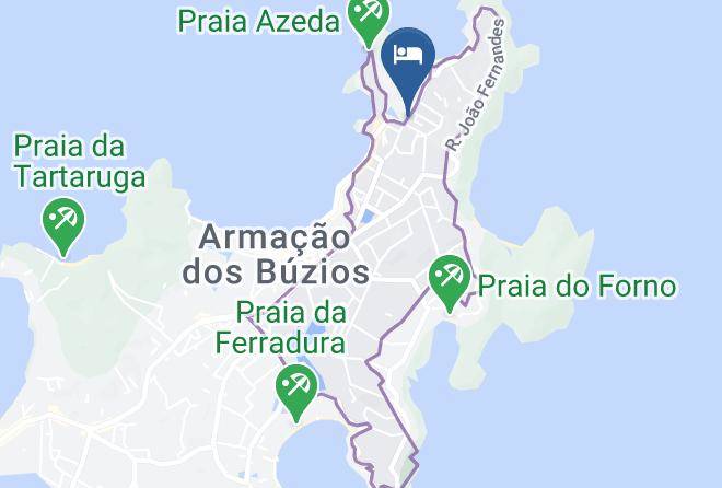 Buzios - Pousada Gente Bonita Joao Fernandes Maps