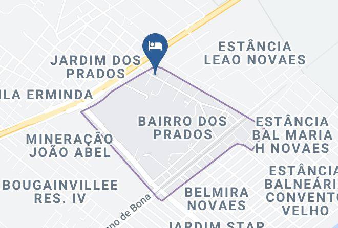 Peruibe - Pousada Geres Peruibe Maps