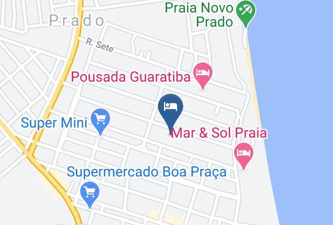 Prado - Pousada Germania Prado Ba Maps