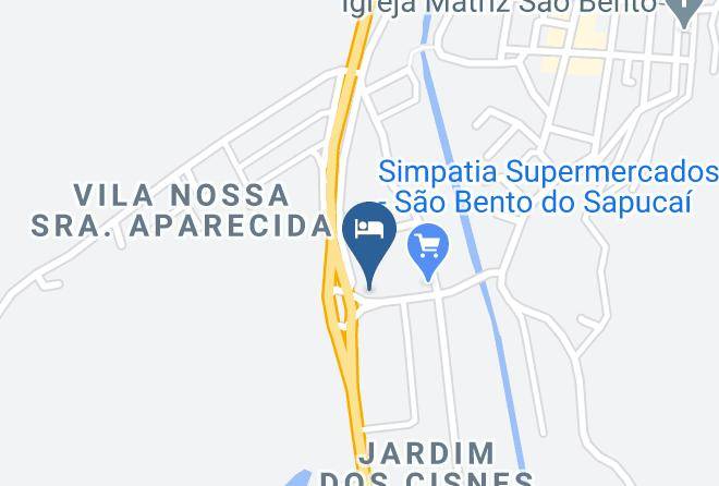Sao Bento Do Sapucai - Pousada Girassol Maps