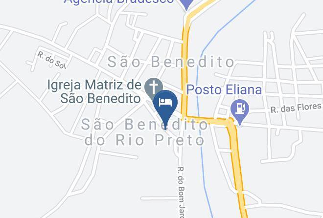 Sao Benedito Do Rio Preto - Pousada Glicyelle Maps