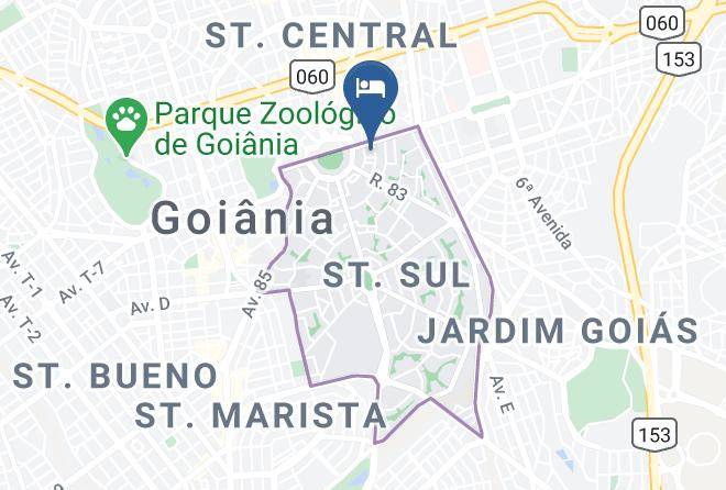Goiania - Pousada Goiania Crehnsa Maps